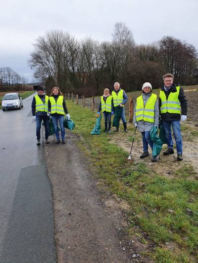 Parchen-Sammeln in Gesmold